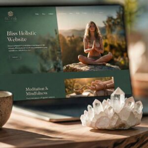 Bliss holistic website design
